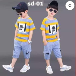 premium quality boy’s Pant & T-Shirt Set
