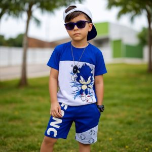 Summer Pant & T-Shirt Set For Boy’s