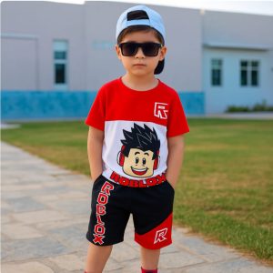 Summer Pant & T-Shirt Set For Boy’s